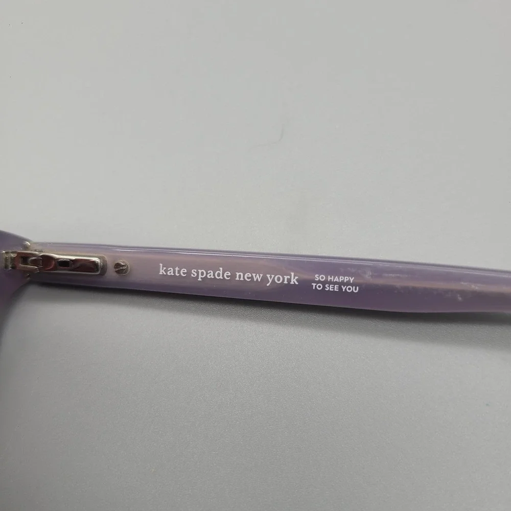 Kate Spade New York Kamila B3V Purple Cat Eye Eyeglasses Frames 140mm